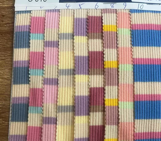 Knitted RIB  2*2 100%cotoon  240gsm