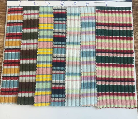 Knit RIB 4*3  210gsm