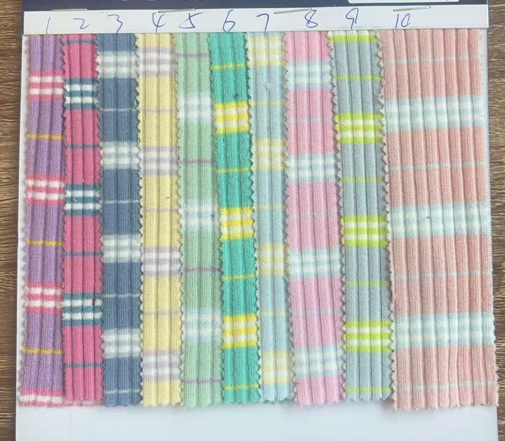 Knit RIB 4*3  210gsm