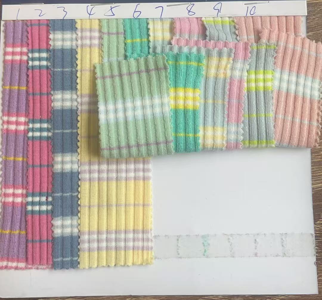 Knit RIB 4*3  210gsm