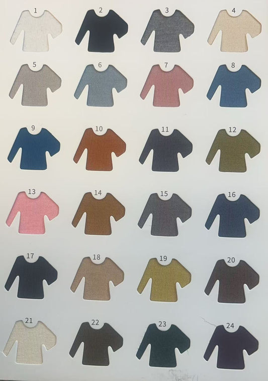 Knitted RIB 65%Rayon 30%polyester 5%spandex   175gsm