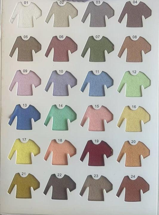 Knitted RIB 95%Polyester 5%spandex 200gsm