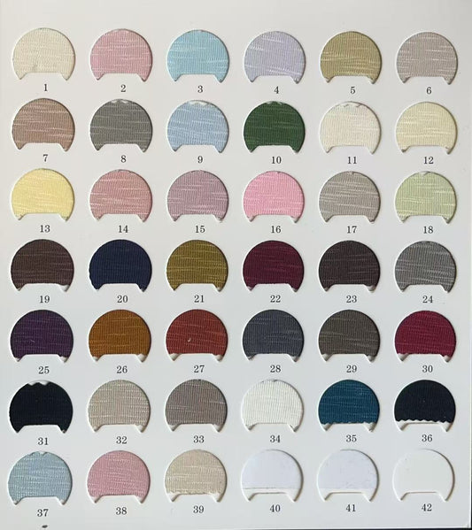 Knitted RIB 92%Rayon  8%spandex 260gsm