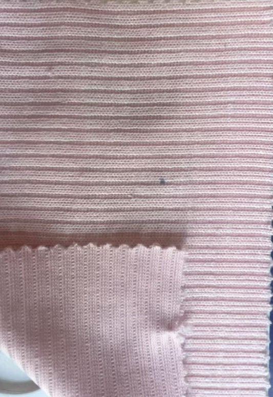 Knitted RIB 85%polyester  11%Rayon 4%spandex 320gsm